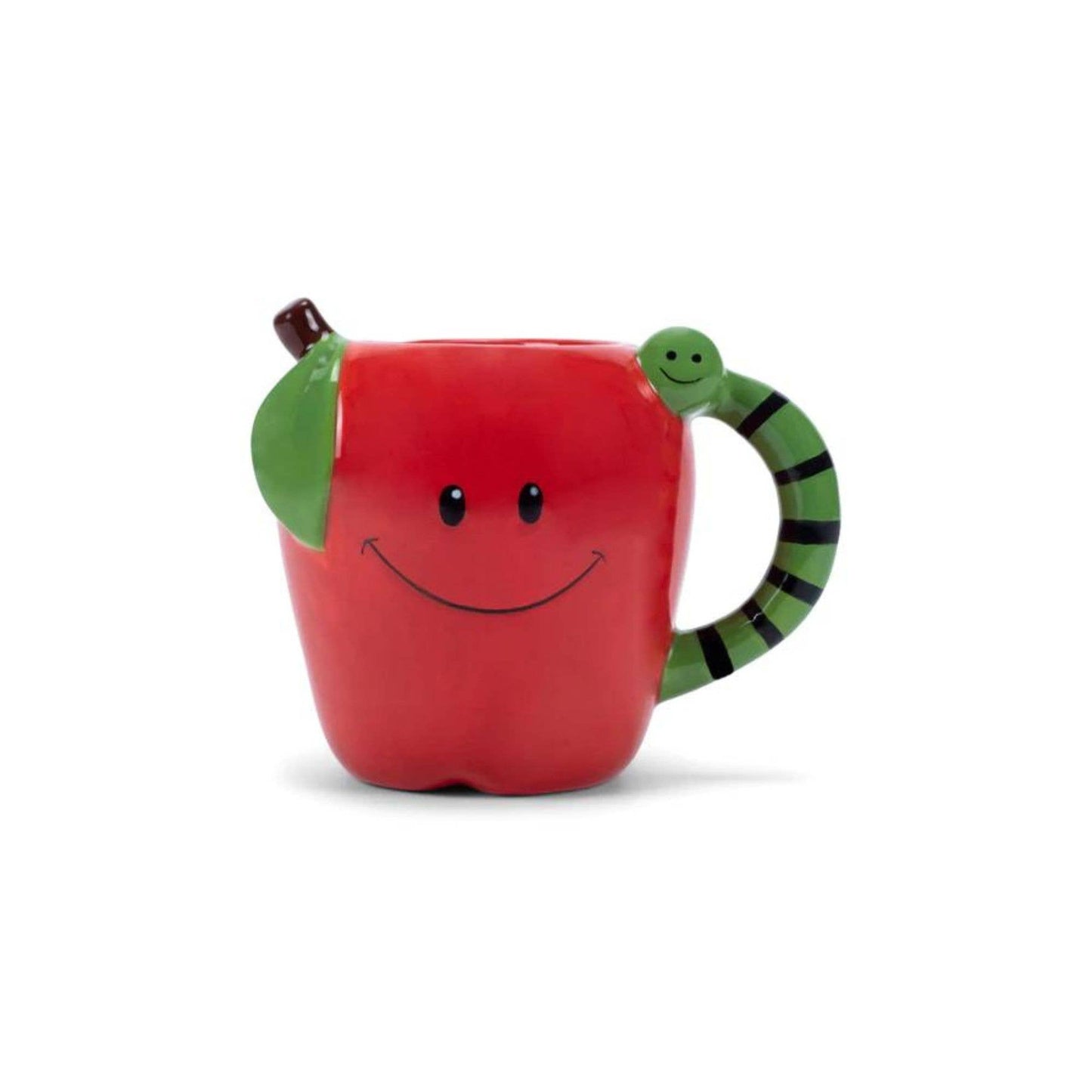 Apple Bookworm Mug