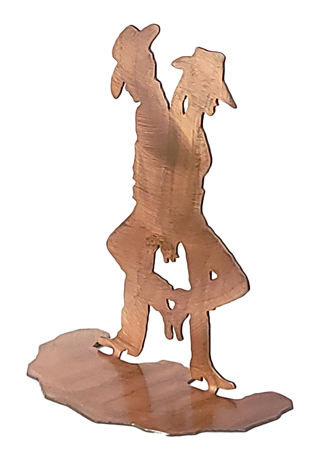 Got Your Back Cowboy and Cowgirl Table Topper Sculpture