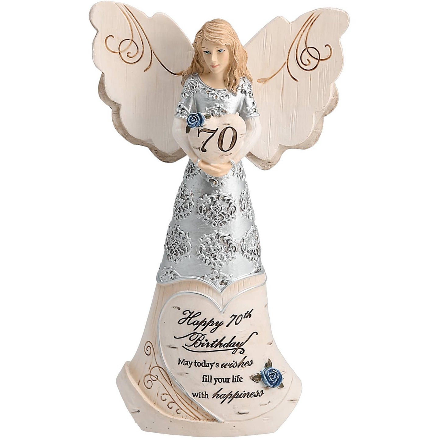 70th Birthday Angel Figurine