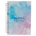 Be Still & Know Pink and Blue Journal