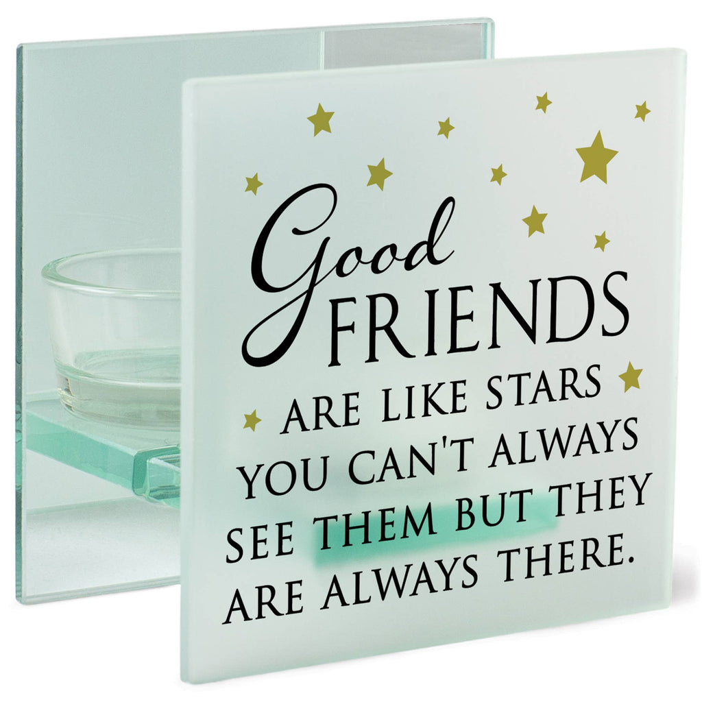 Good Friends Are Like Stars Tealight Holder
