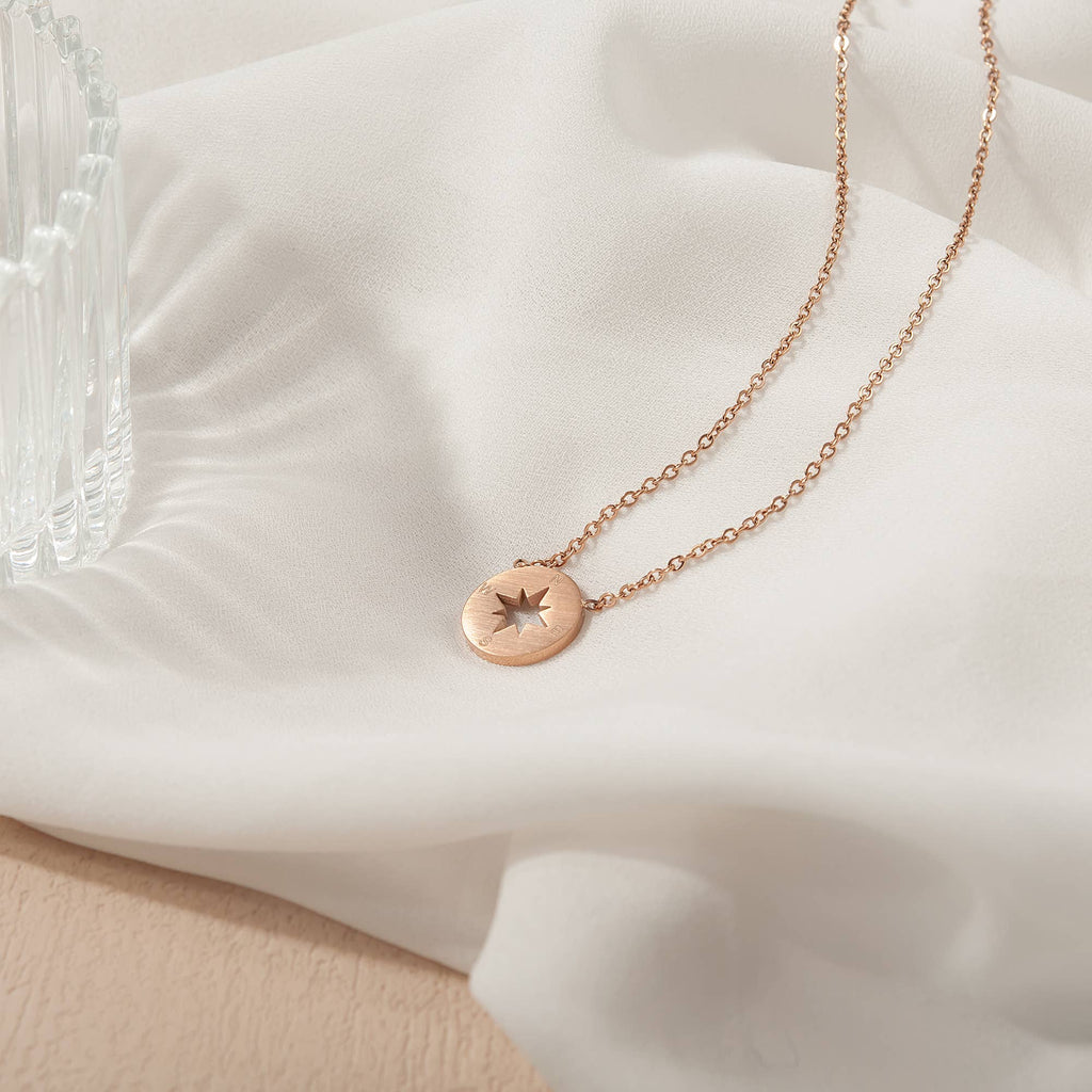 New Beginnings Necklace: Rose Gold