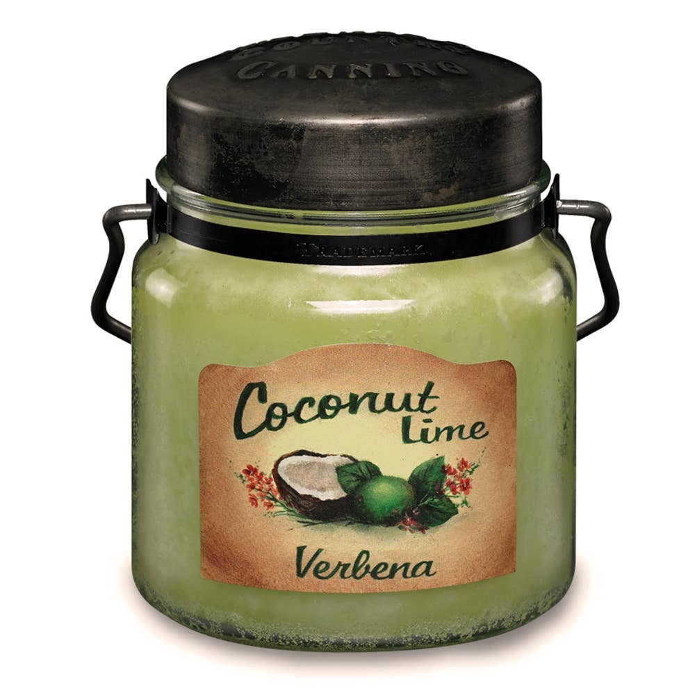 Coconut Lime Verbena 16 Oz. Jar Candle