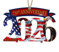 America's 250th Anniversary Wood Ornament Year 2026