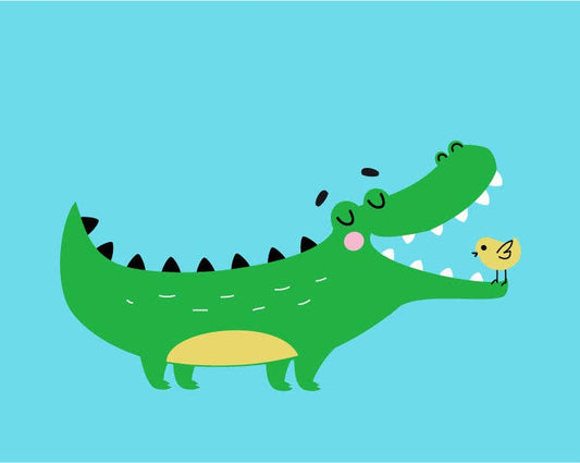 Later Gator Paint By Numbers Kit