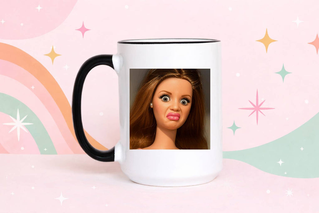 Retro Doll Coffee Mug 11oz