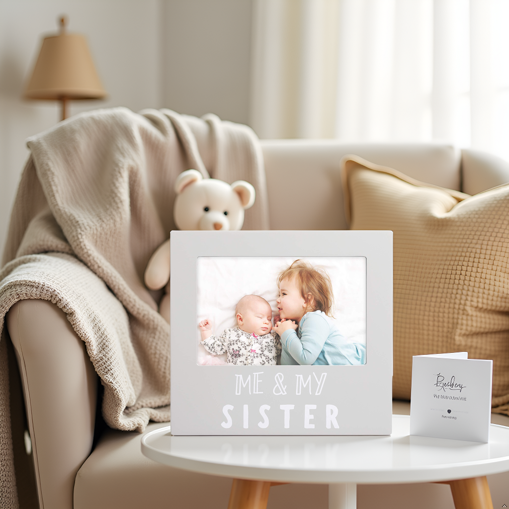 Me and My Sister Sentiment Picture Frame