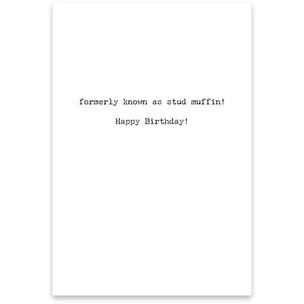 Geezer Greeting Card