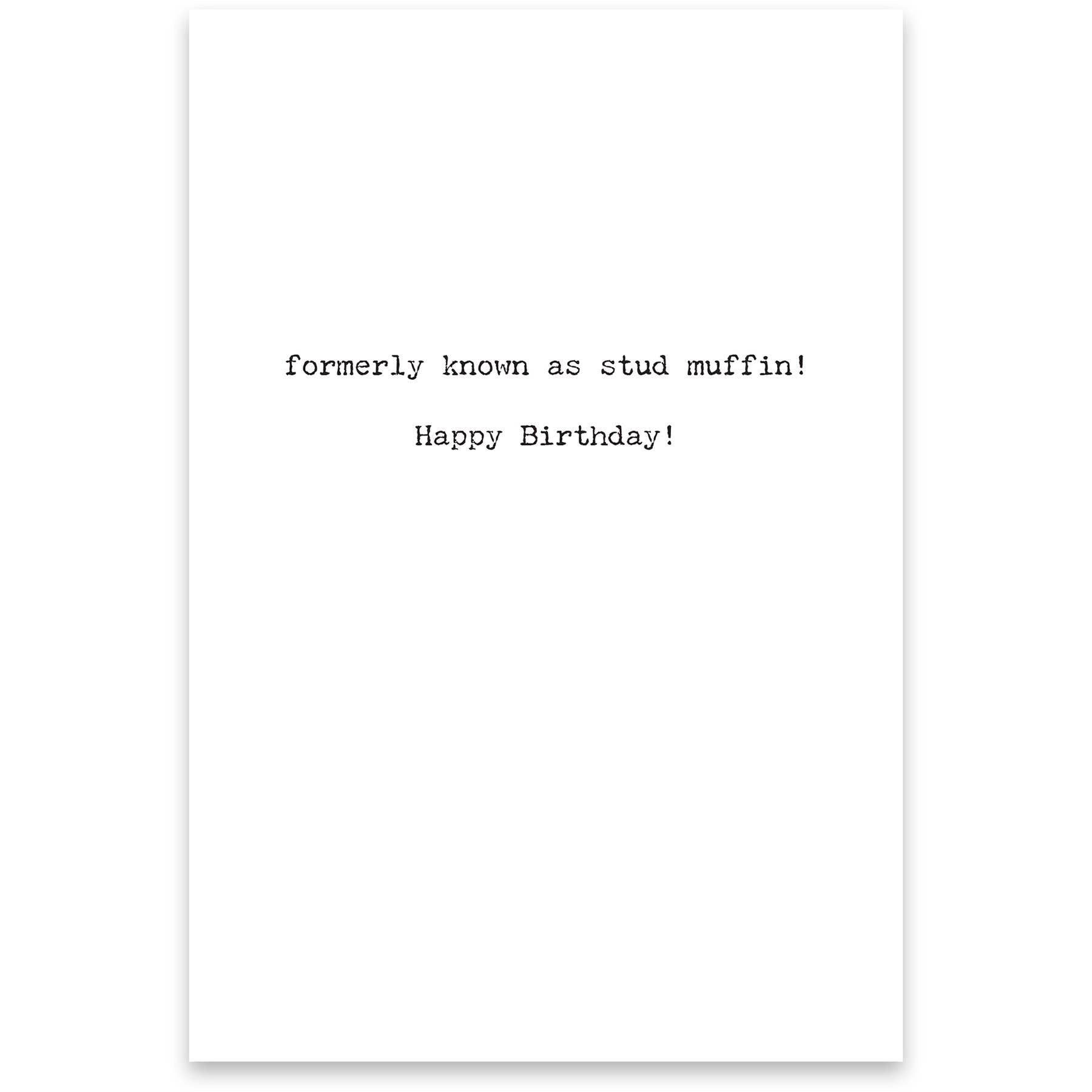 Geezer Greeting Card