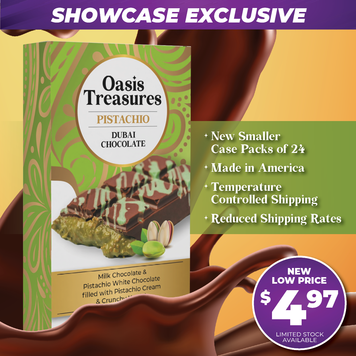 Dubai Chocolate Bar Pistachio