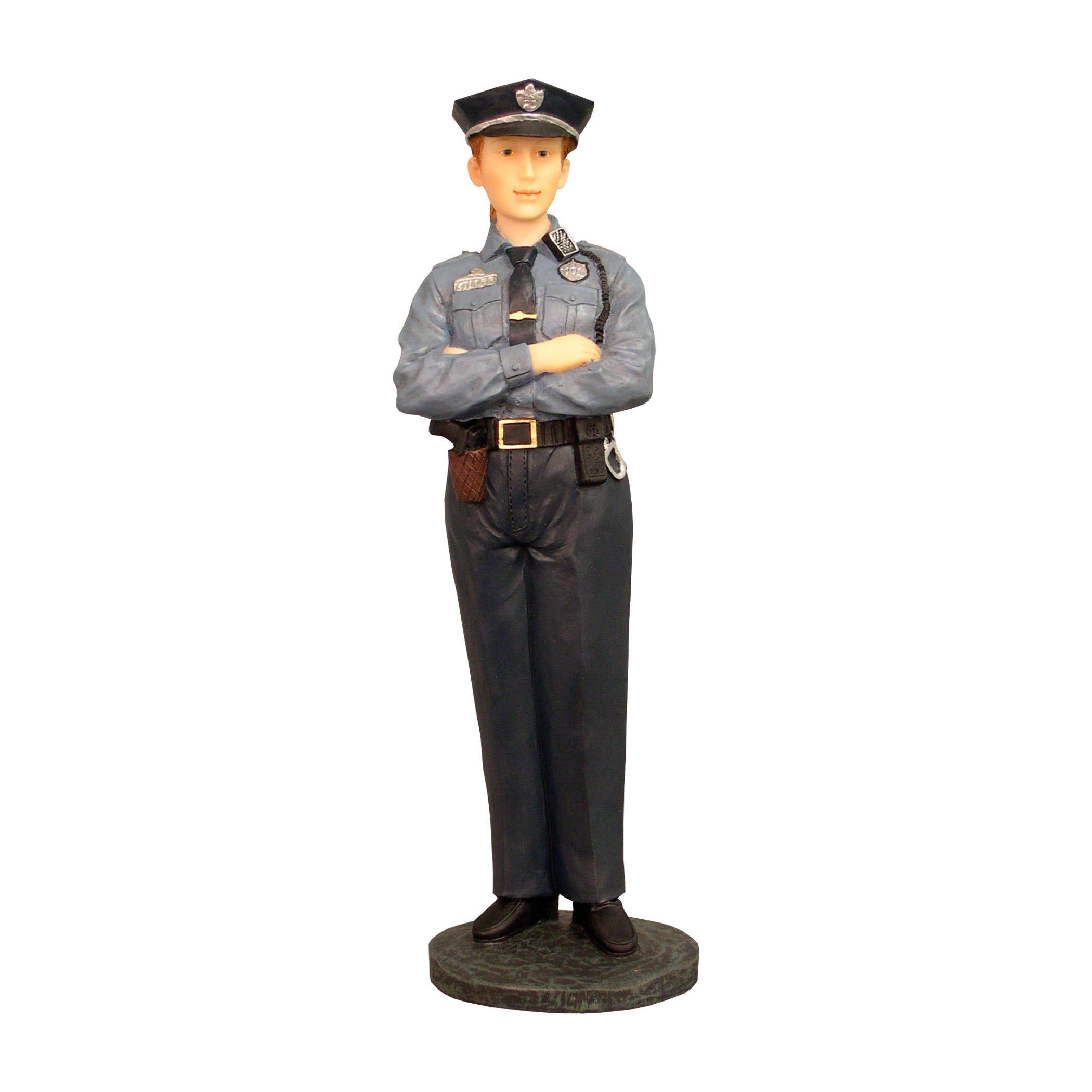 Female Police Officer Figurine