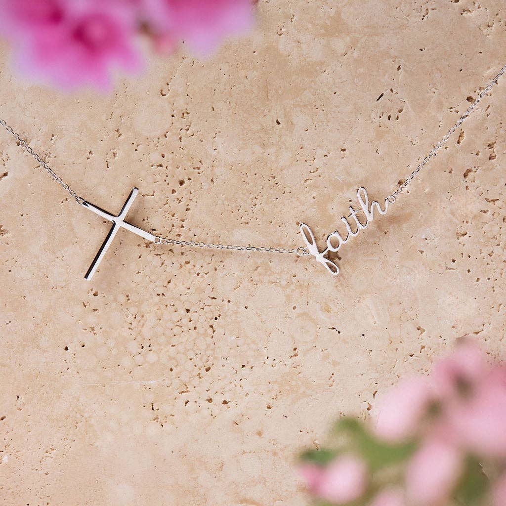 Faith And Cross Necklace