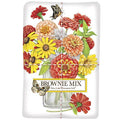 Zinnia Jar Towl with Brownie Mix