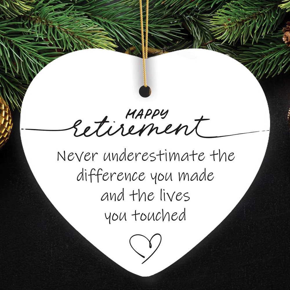 Happy Retirement Appreciation Ornament