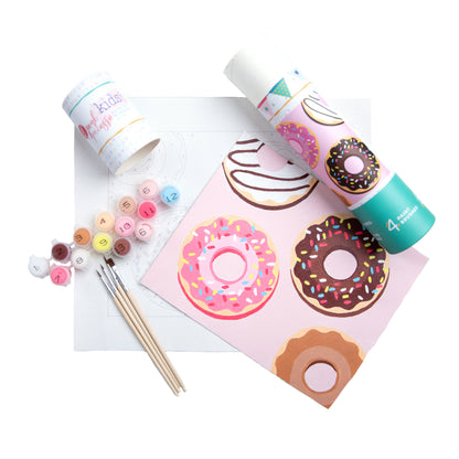 Delicious Doughnuts Paint By Numbers Kit