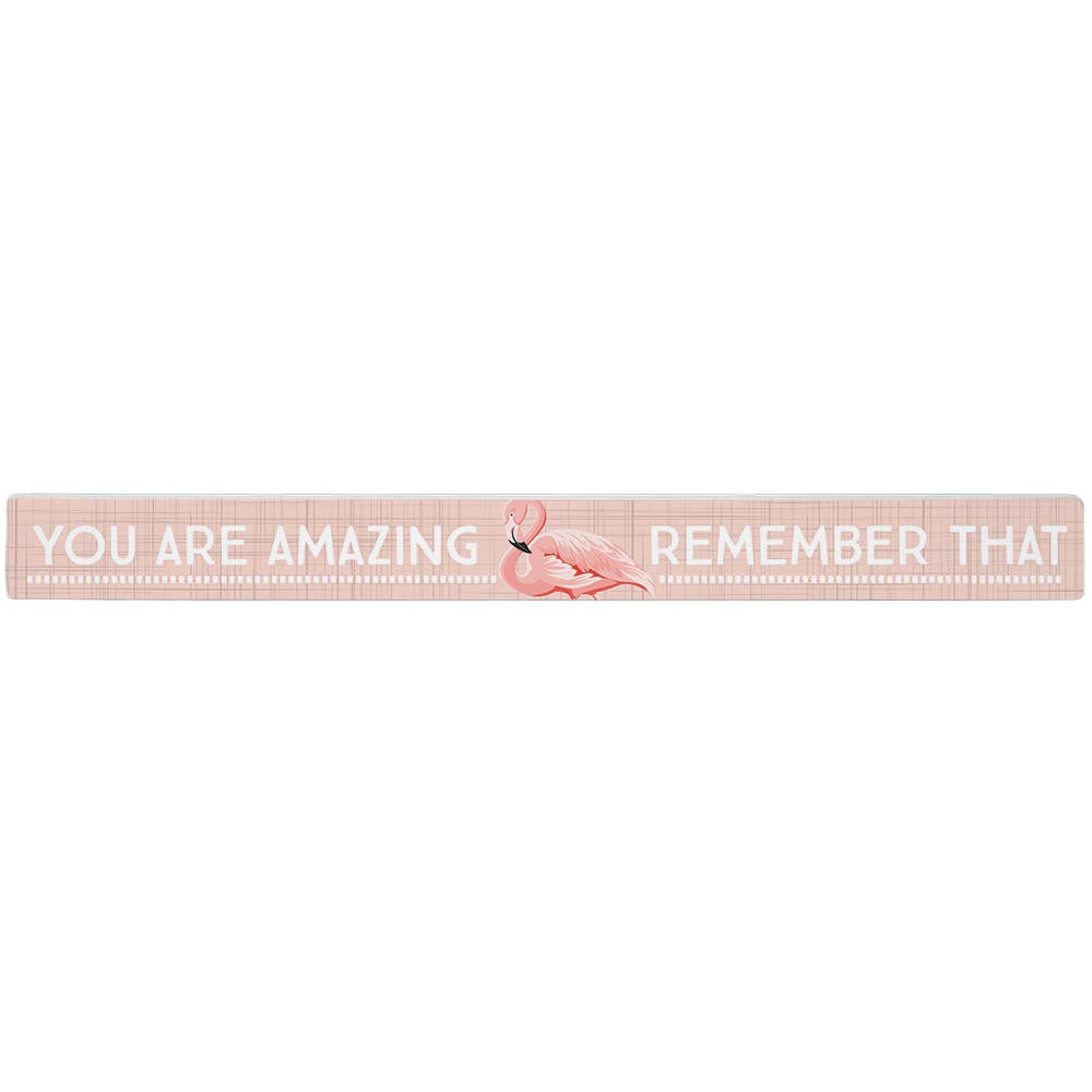 You Are Amazing - Pink Flamingo Talking Stick