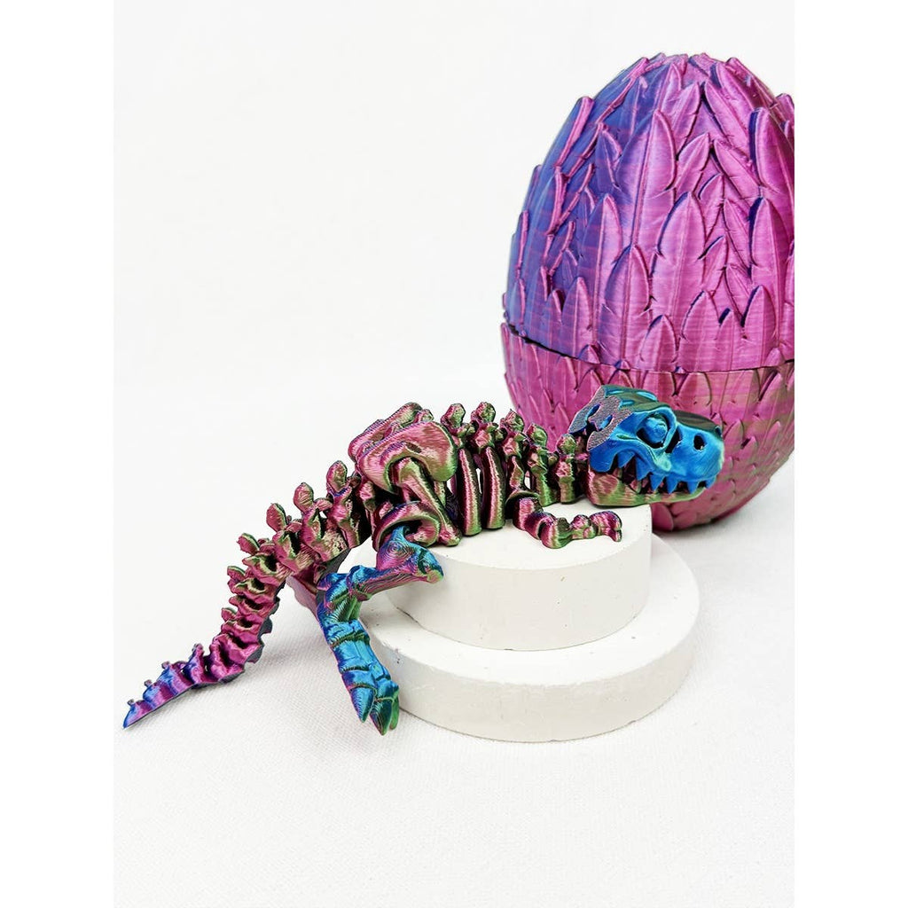 3D Printed Dinosaur in surprising Egg Set