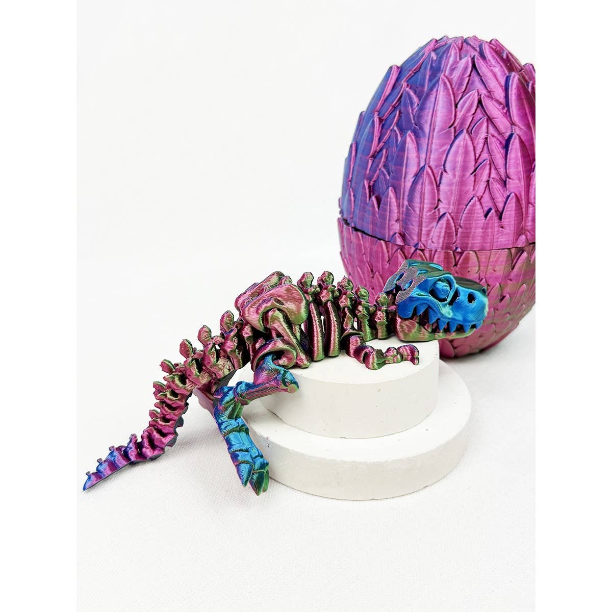3D Printed Dinosaur in surprising Egg Set
