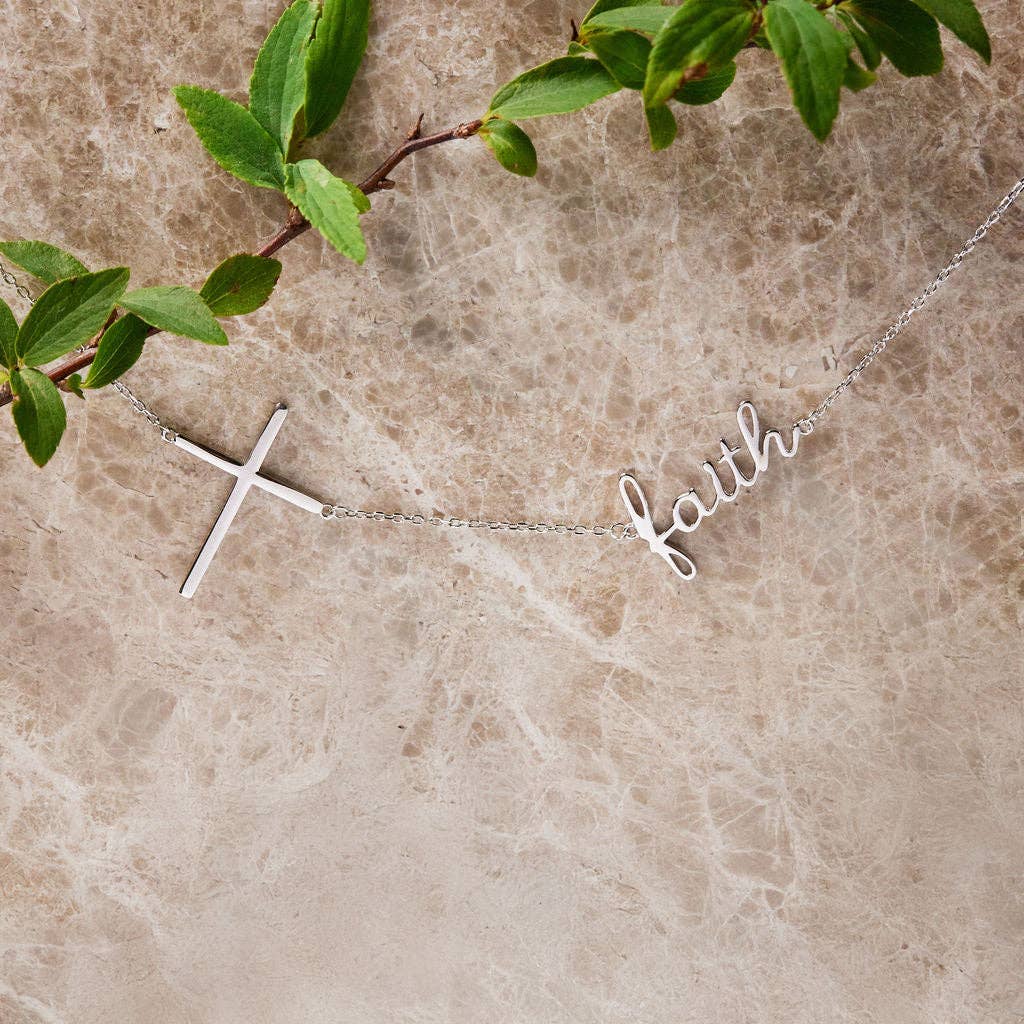 Faith And Cross Necklace