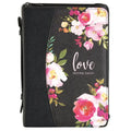 Love Never Fails Bible Cover