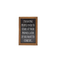 I'm Having People Over To Stare At Their Phones - Desk Sign