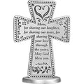 Mom Standing Message Cross