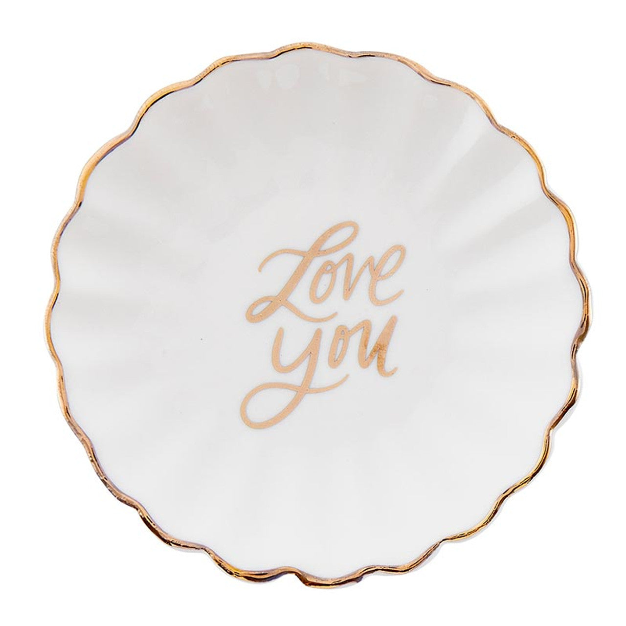 Love You Butterfly Earrings and Trinket Tray Set