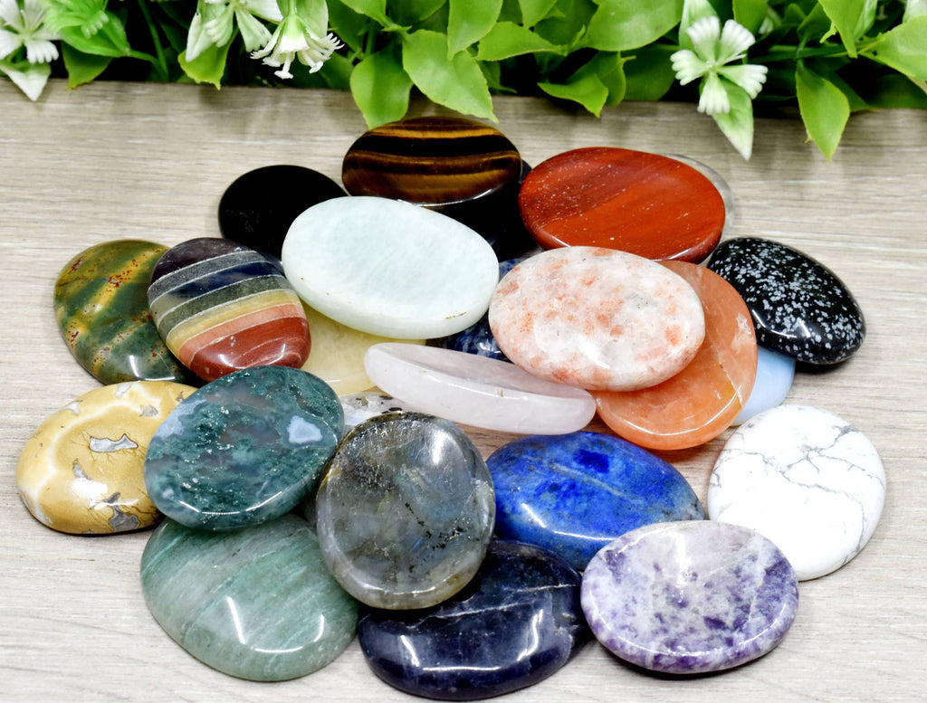 Gemstone Worry/Palm/Thumb Stones