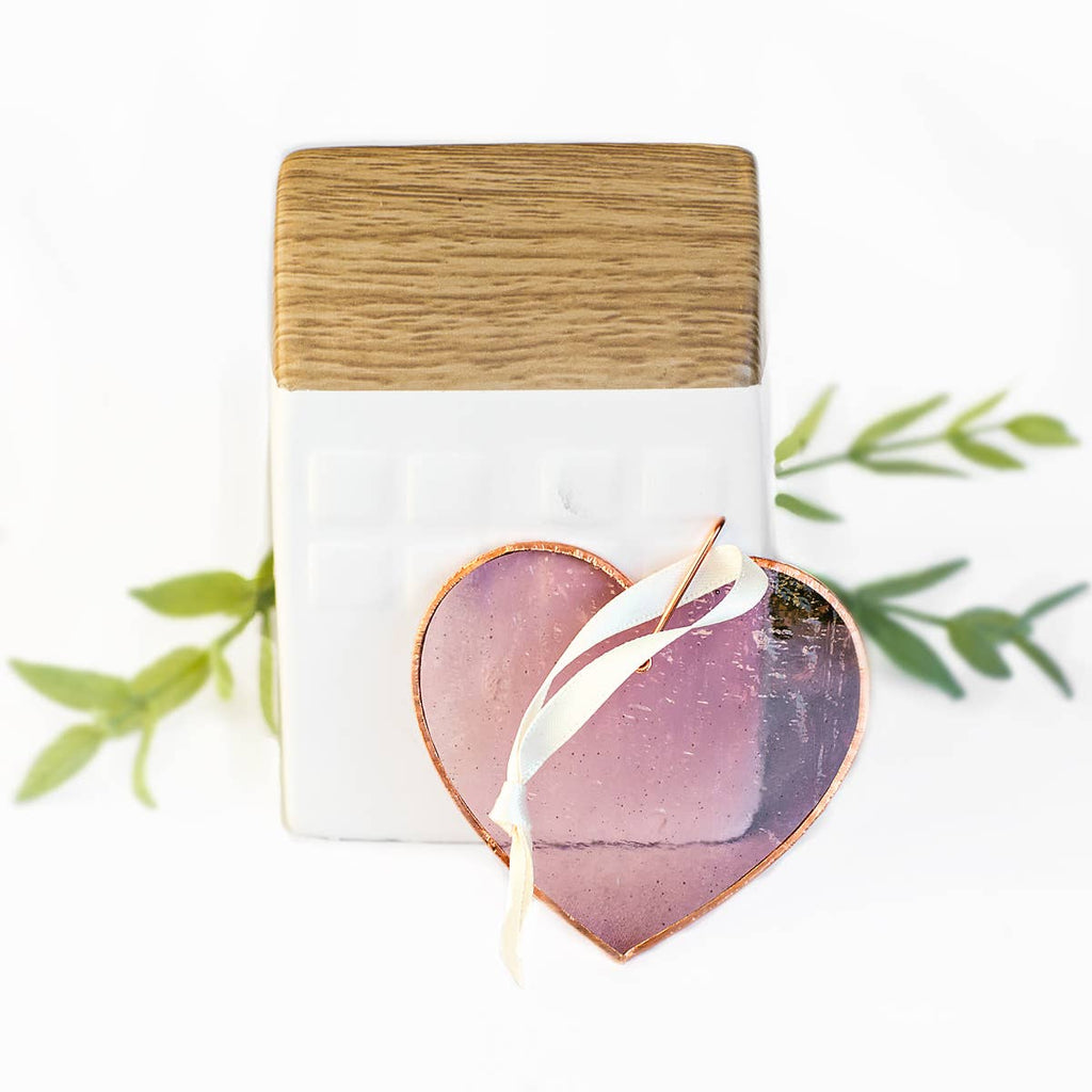 Friend Keepsake Gift – Handmade Stained Glass Heart