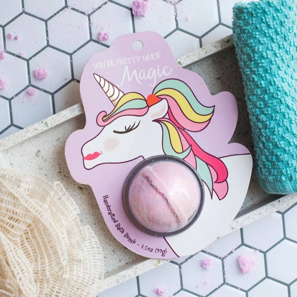 You're Pretty Much Magic Unicorn Clamshell Bath Bomb