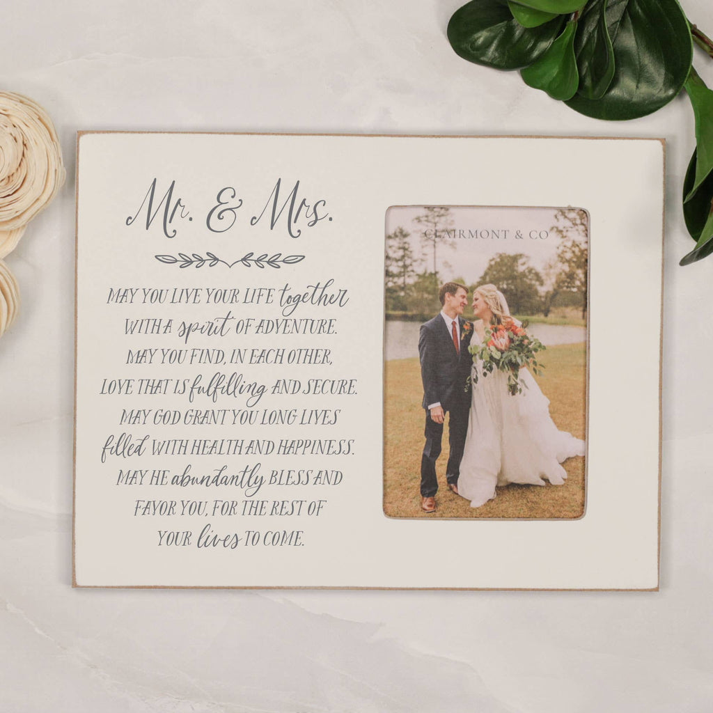 May You Live Your Life Together... Picture Frame