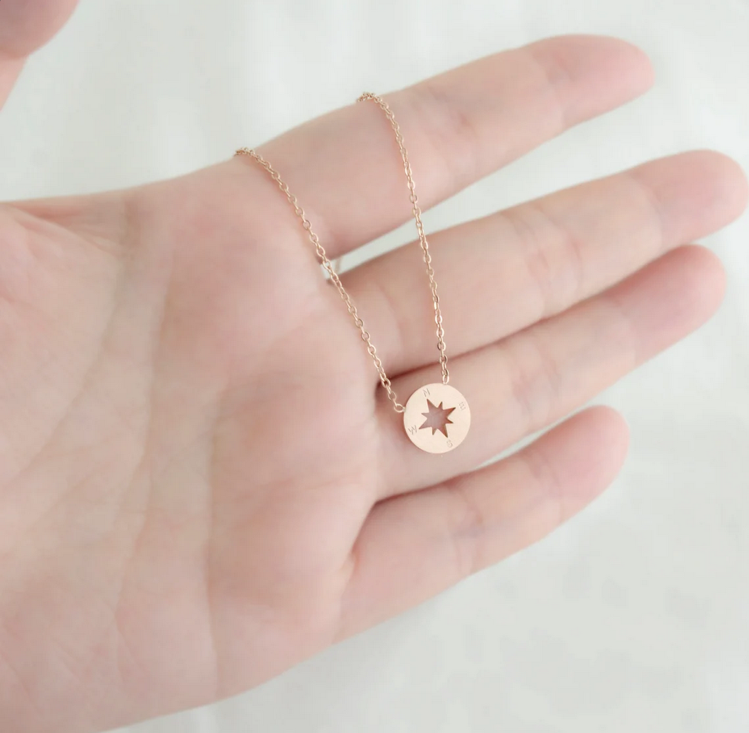 New Beginnings Necklace: Rose Gold