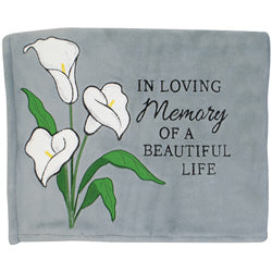 In Loving Memory Keepsake Blanket