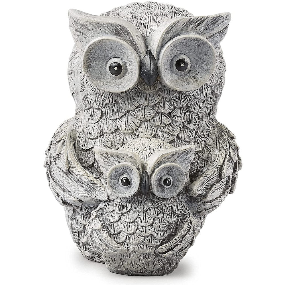 Owl and Baby Statue