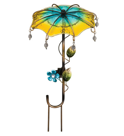 Yellow Umbrella Solar Stake