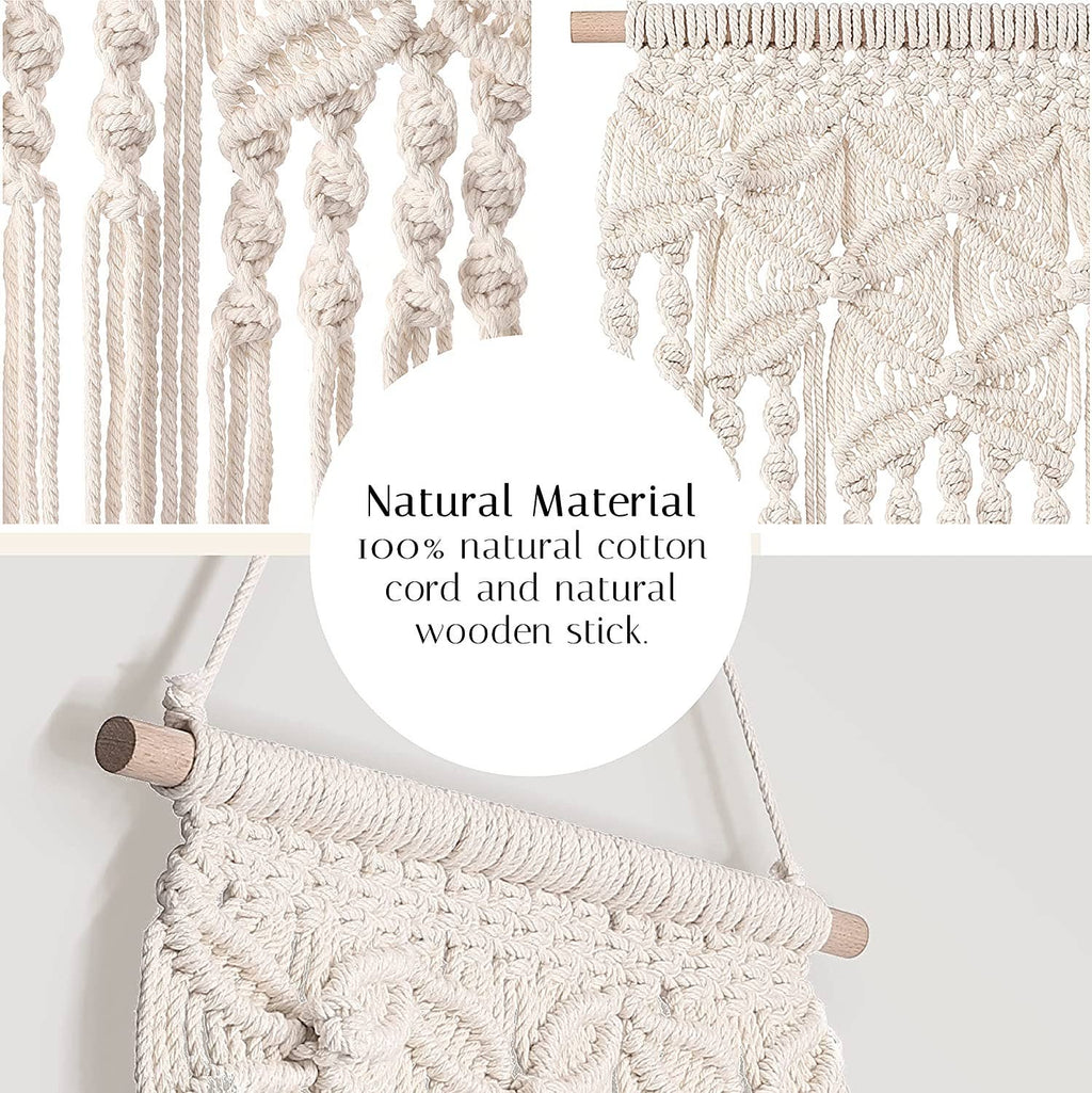 Boho Chic Macrame Tapestry Wall Decor Hanging