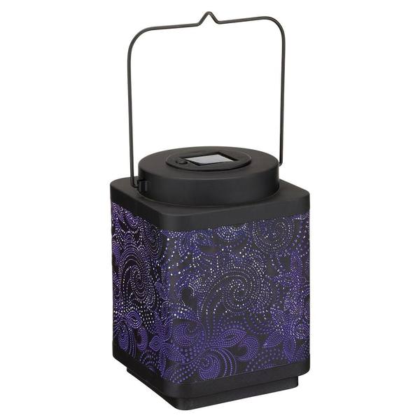 Paisley Shadow LED Lantern