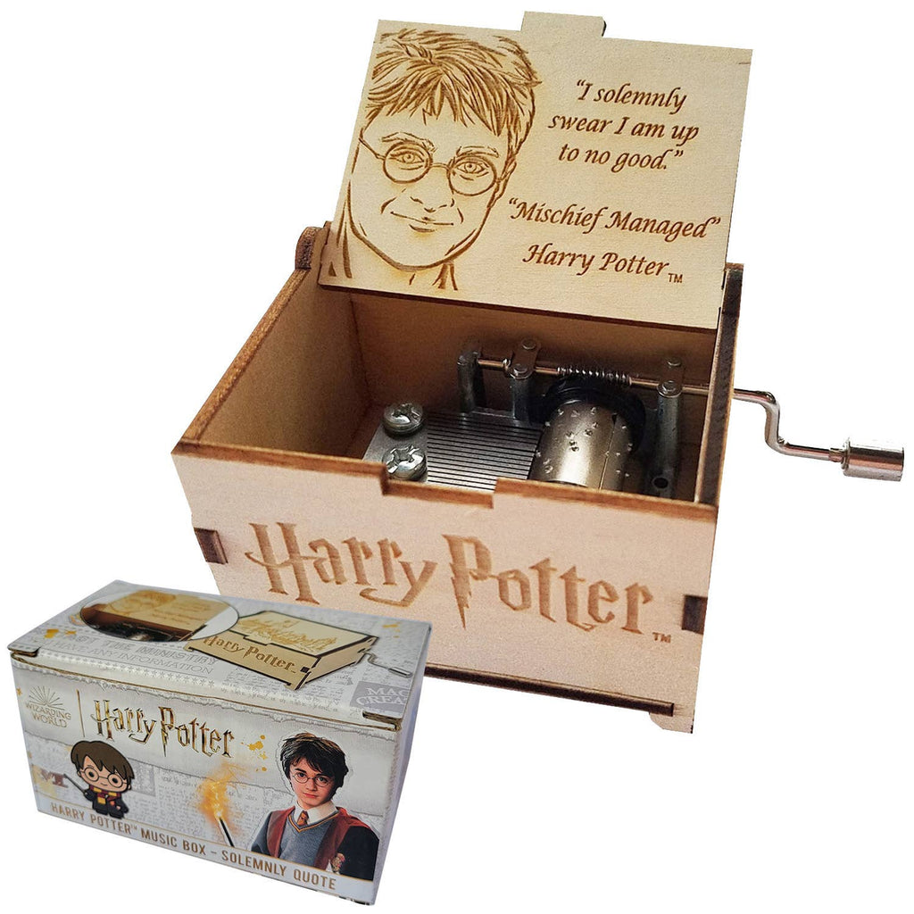 Harry Potter Mini Music Box: Books Quote