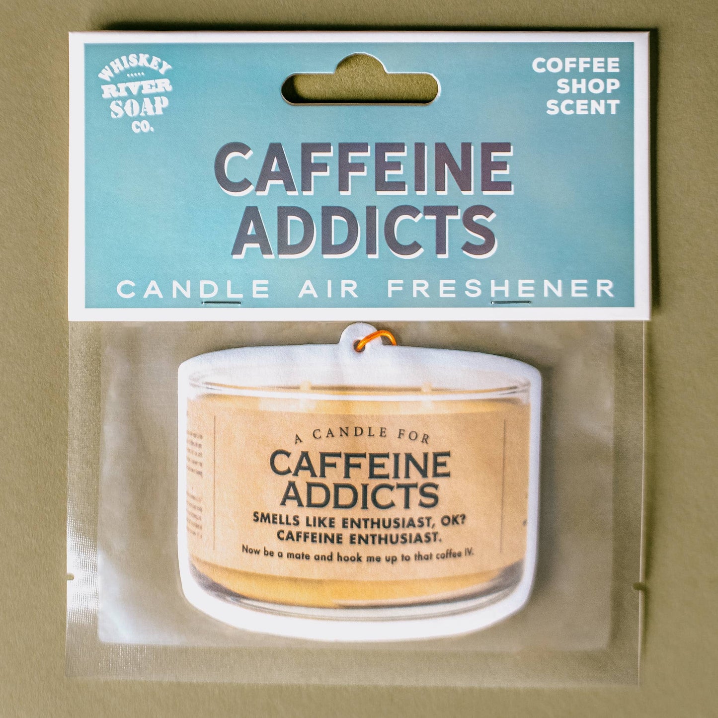 Caffeine Addicts Air Freshener