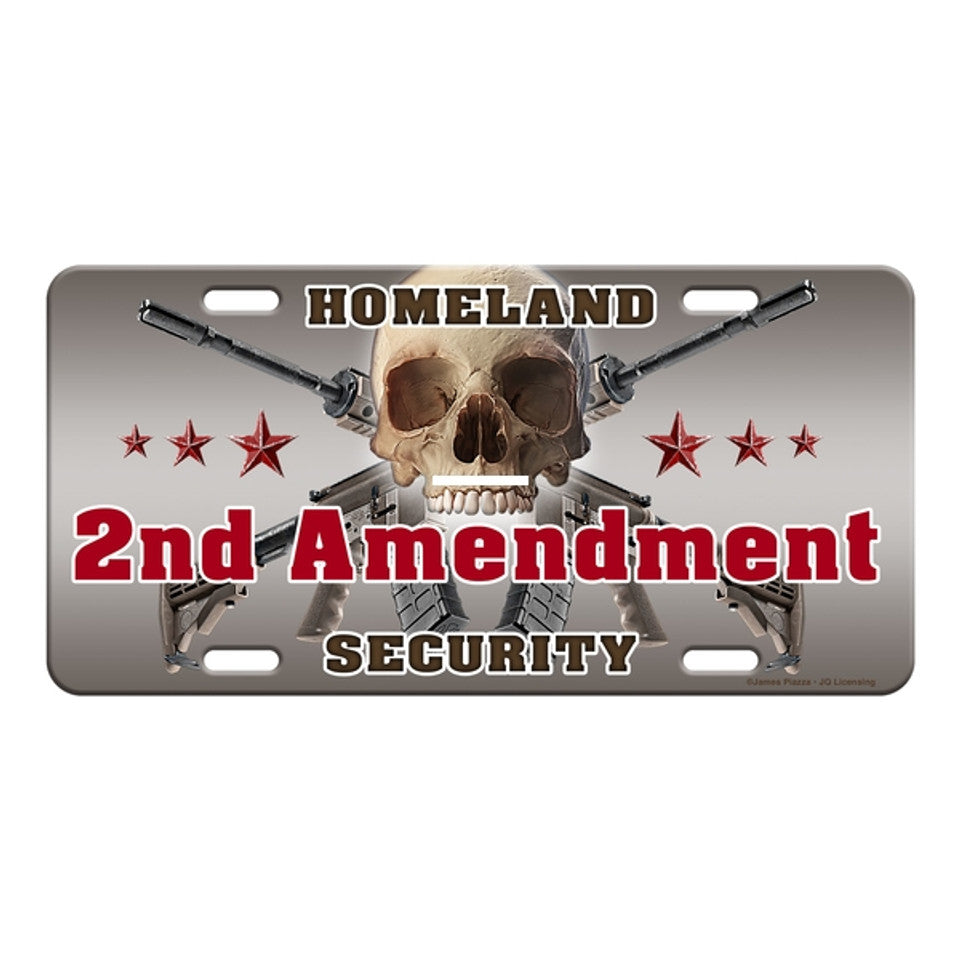 2nd Ammendment License Plate