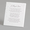 A Blessed Home Plaque