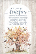 A Good Teacher..Plaque