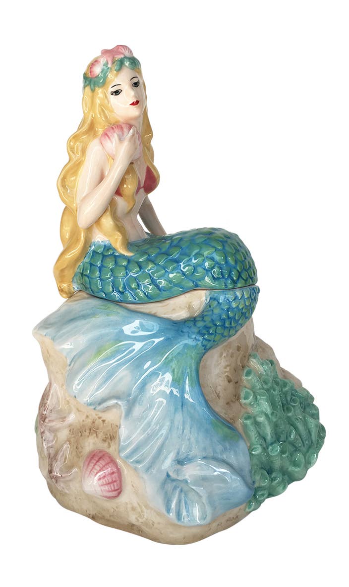 Mermaid Cookie Jar