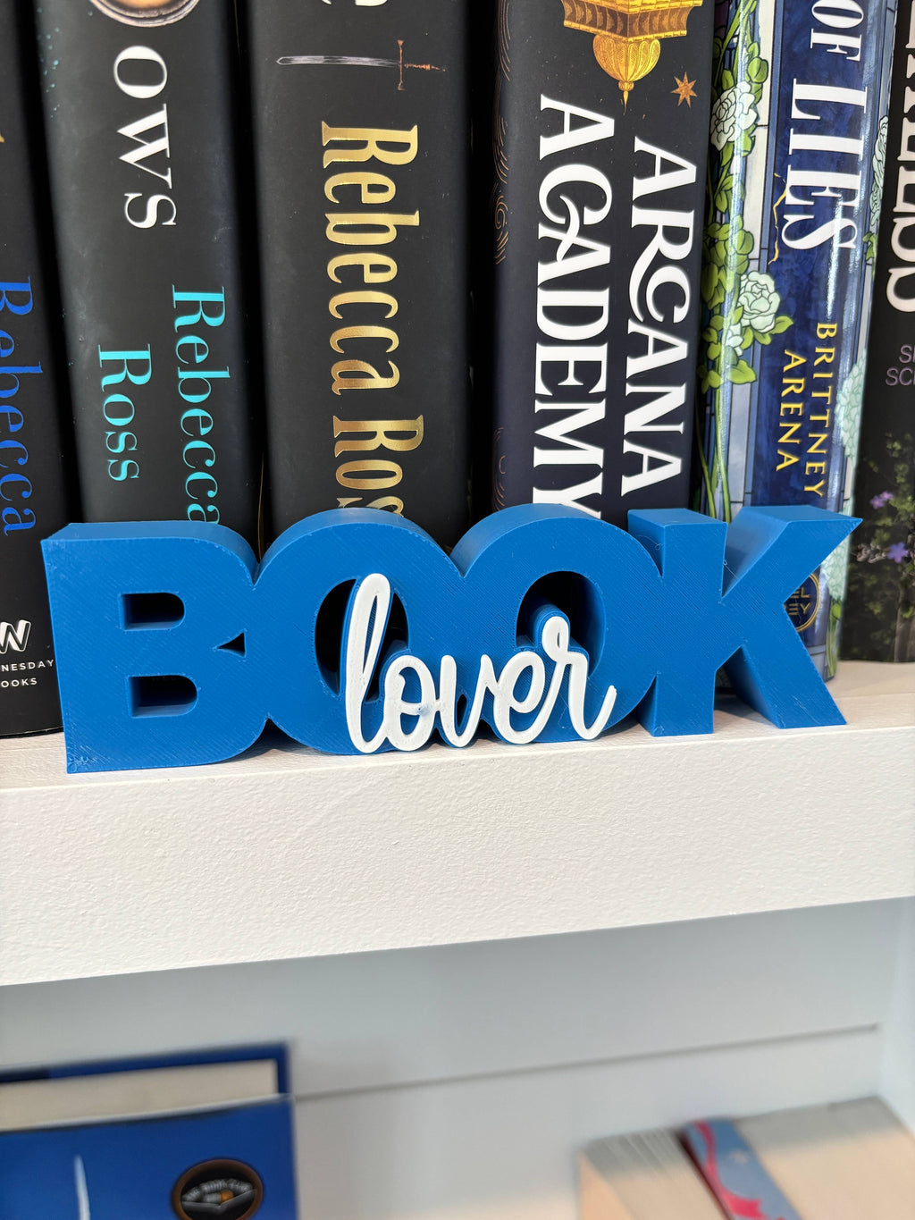 Book Lover Sign: Purple