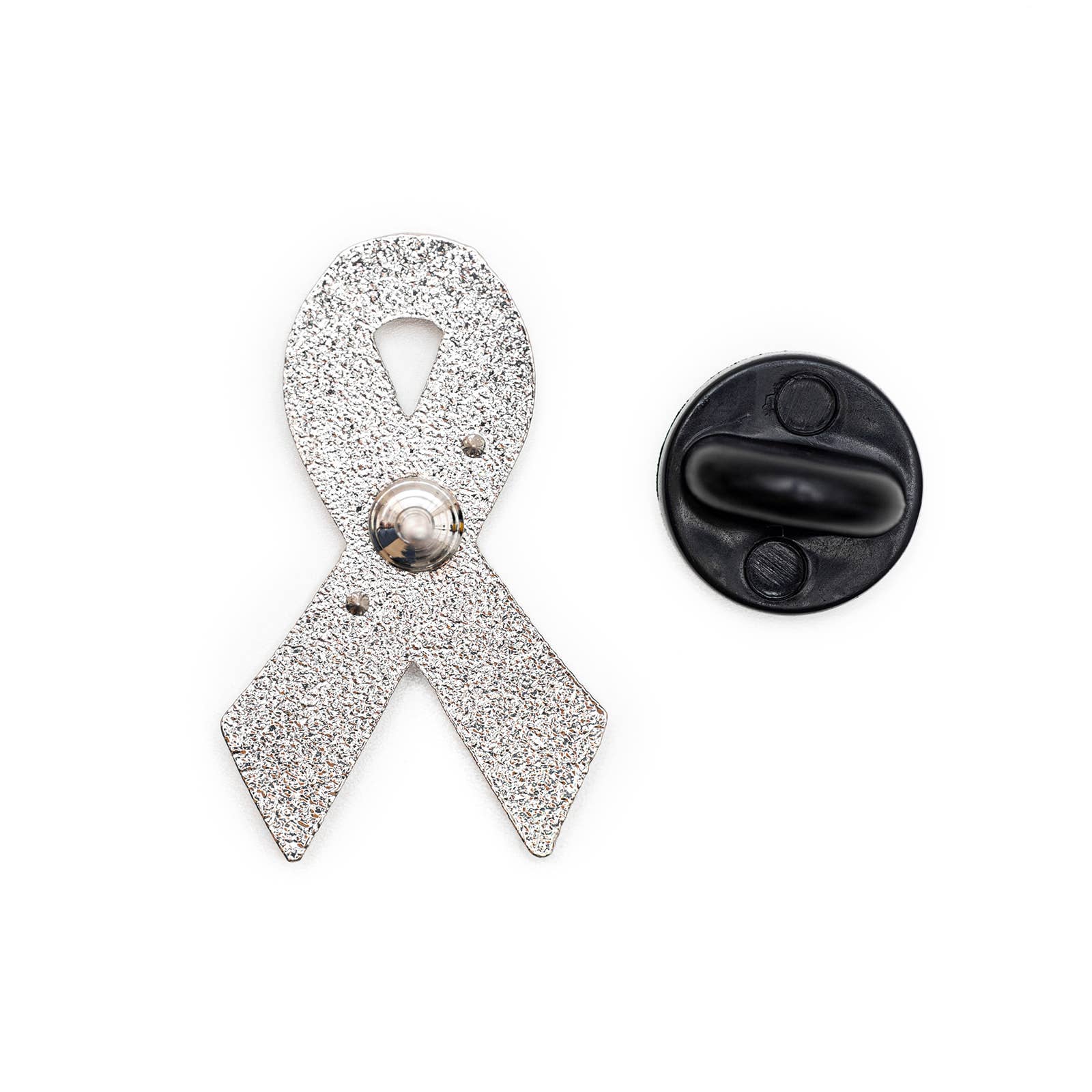 Pink Awareness Ribbon Enamel Pin