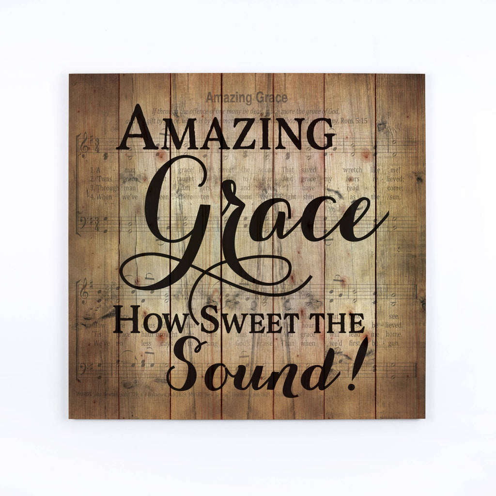 Amazing Grace Pallet Décor