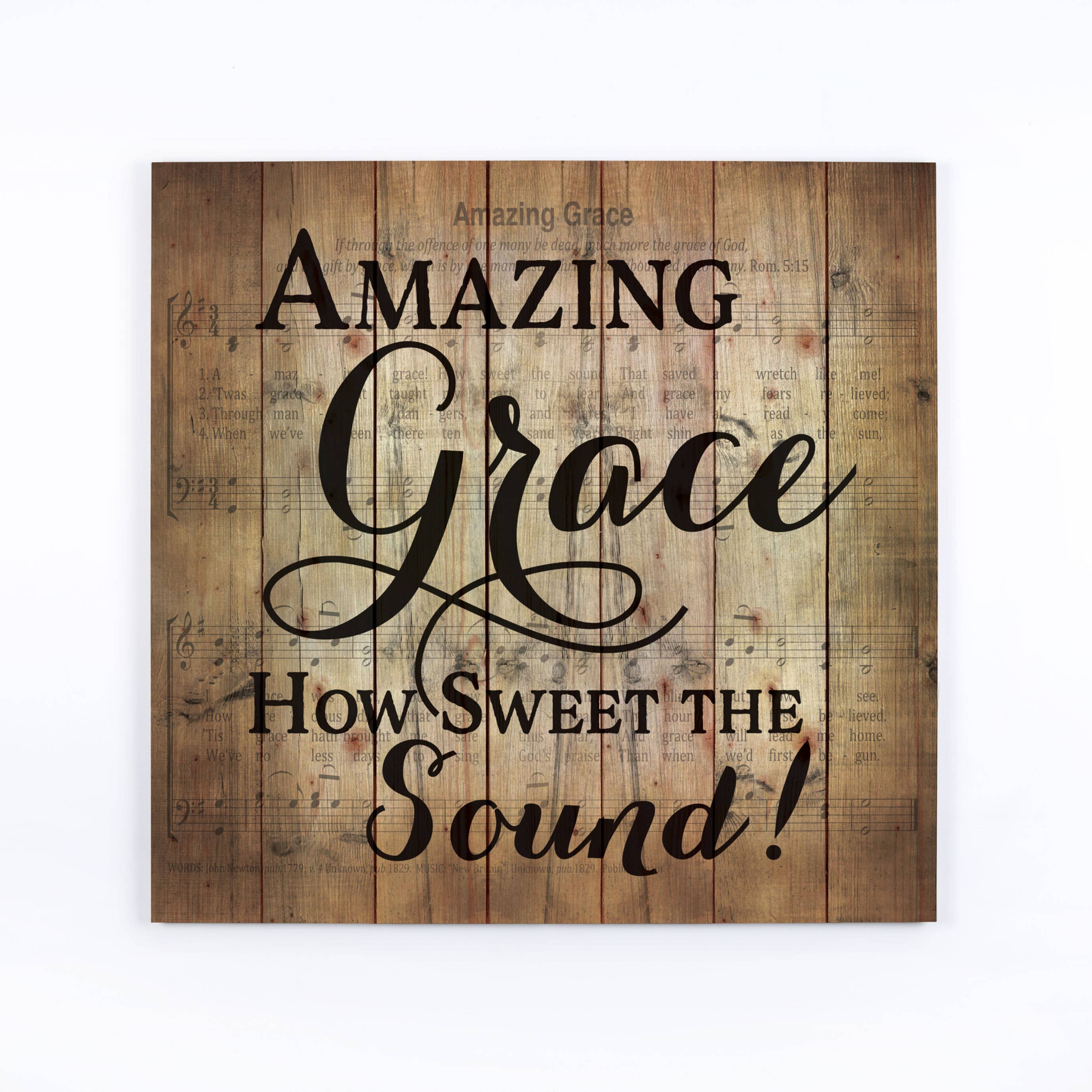 Amazing Grace Pallet Décor