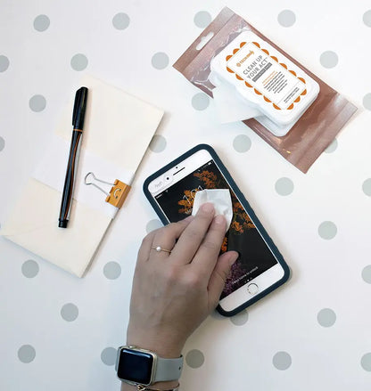 Clean Up Your Act Tech Wipeys