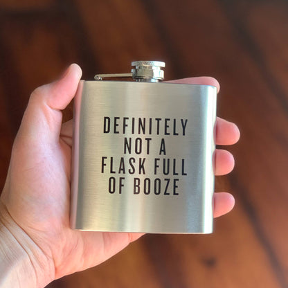 Definitely Not a Flask Full of Booze Flask