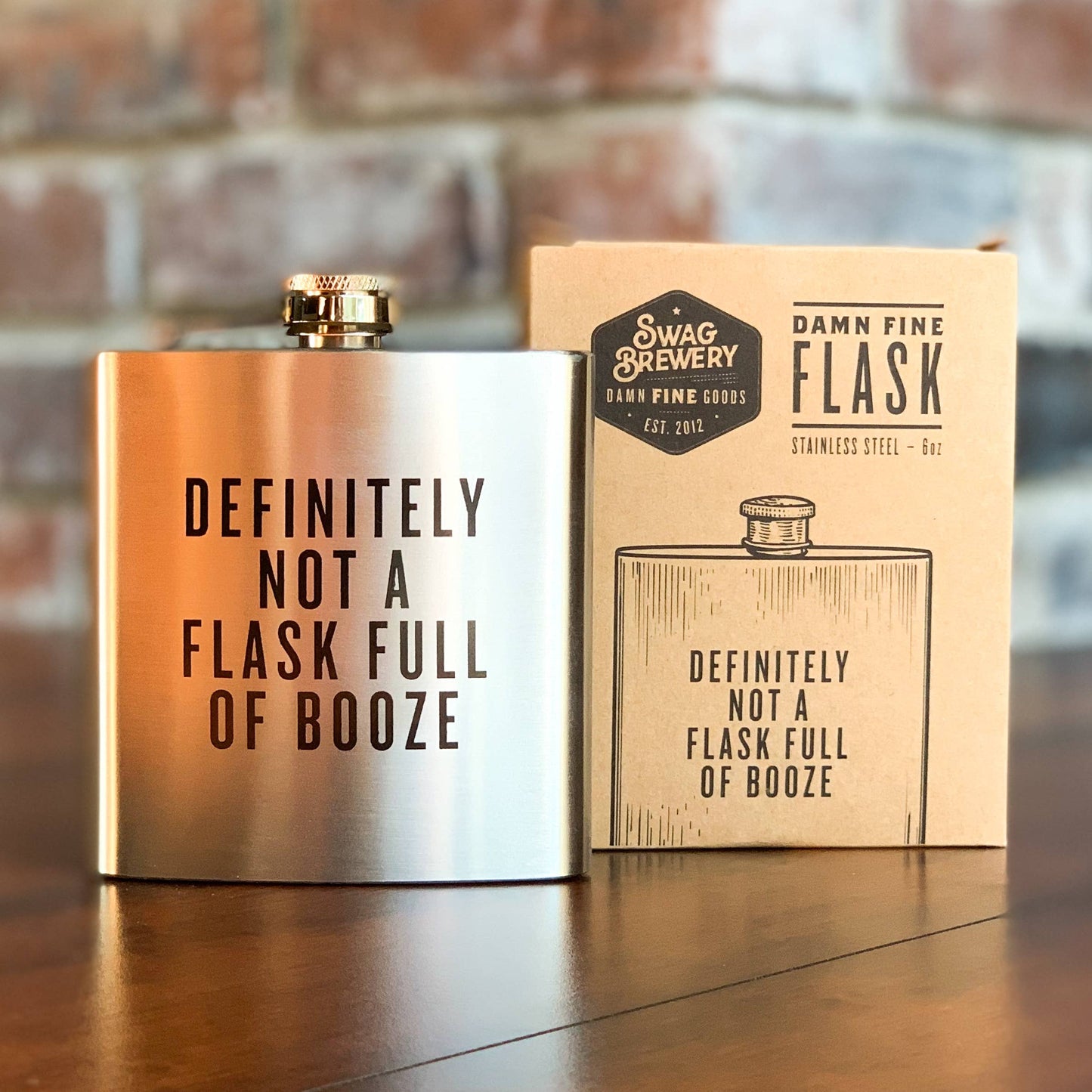 Definitely Not a Flask Full of Booze Flask